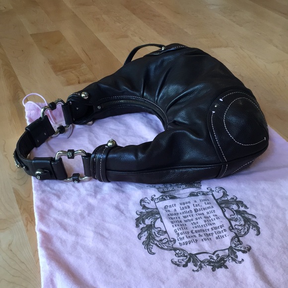 Juicy Couture Vintage Genuine Leather Shoulder Bag - Picture 11 of 15